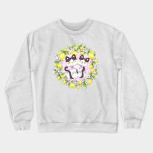 lemon kittens Crewneck Sweatshirt